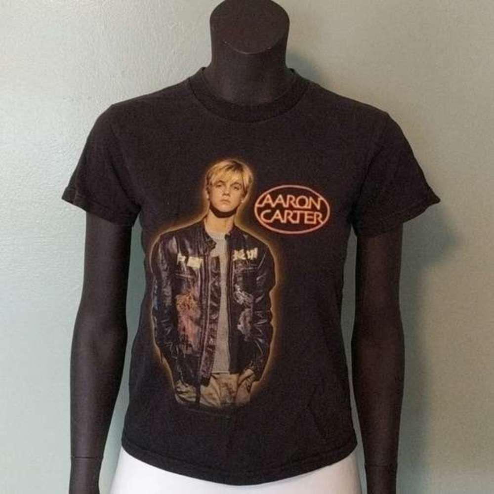Aaron Carter Pop Singer Y2K Nostalgia T-Shirt